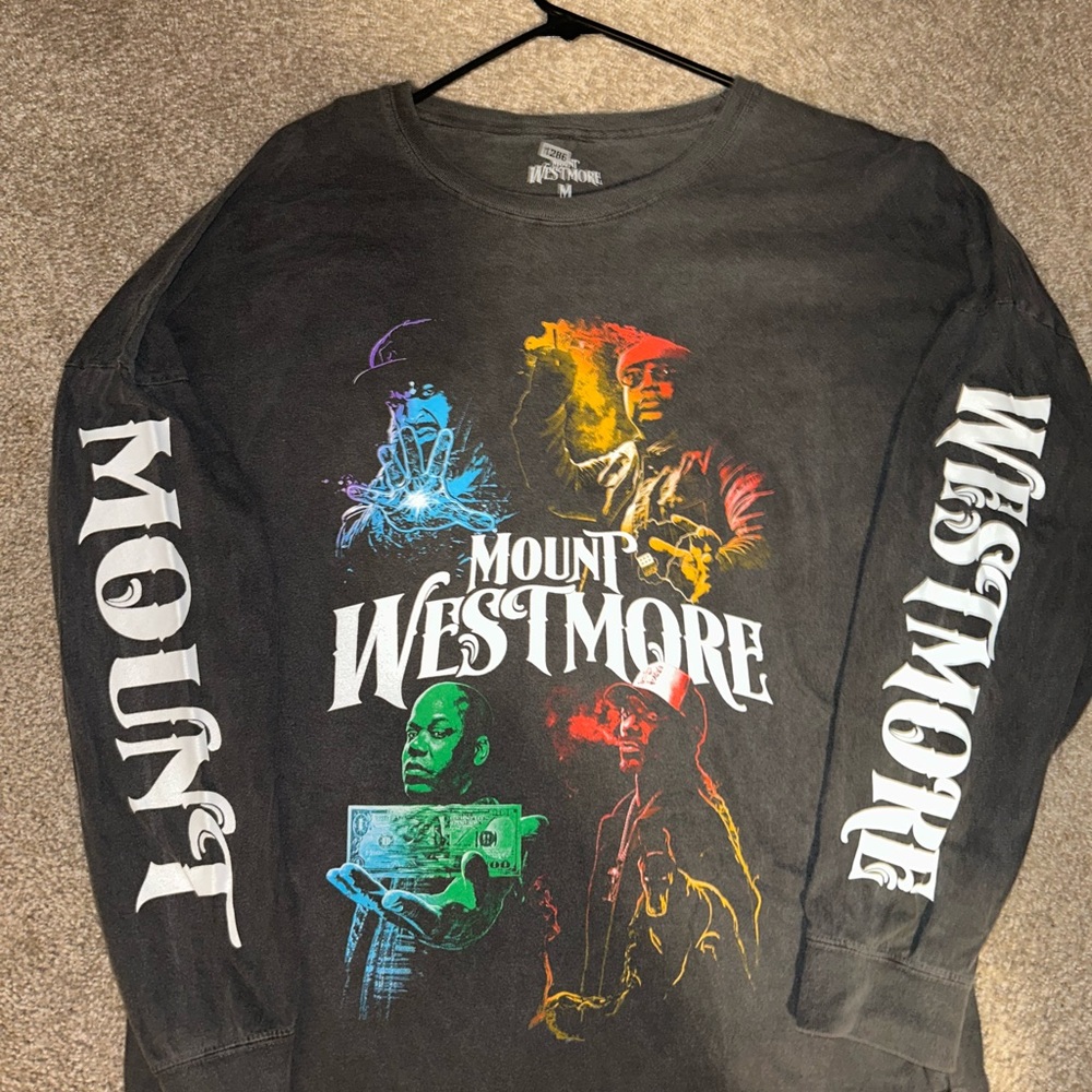 Black Long Sleeve Tees with Bold Graphics